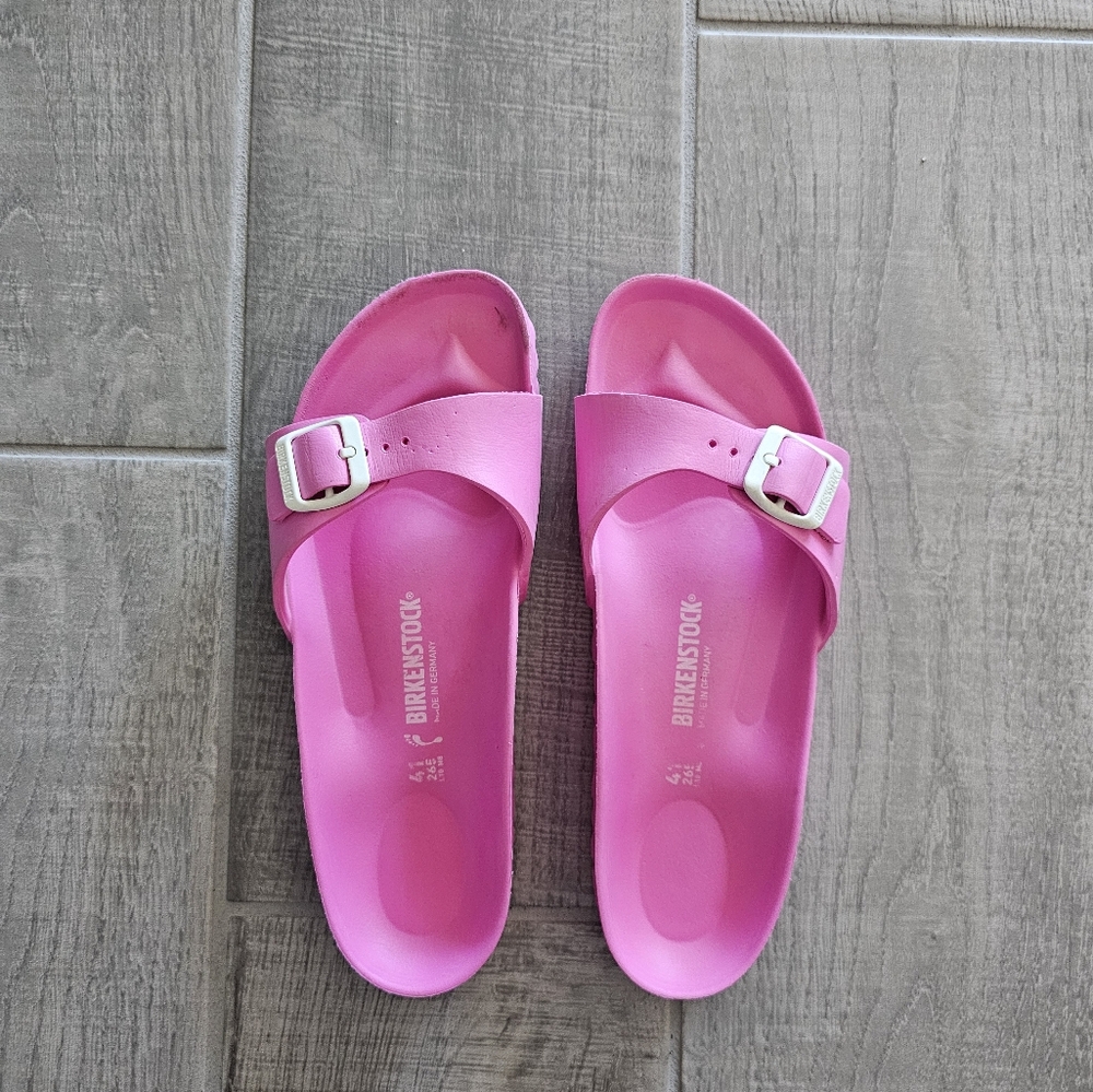 Birkenstock Madrid Pink Slides 41